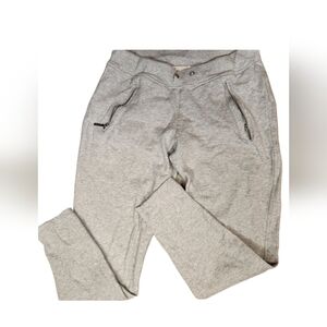 Michael by Michael Kors skinny ankle track pants sweatpants Grey‎ Heather
